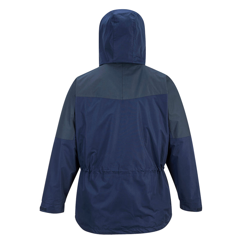 Chargez l'image dans la visionneuse de la galerie, S570 - Parka Homme Aviemore 3-en-1, Marine, vue de dos # Couleur_Marine
