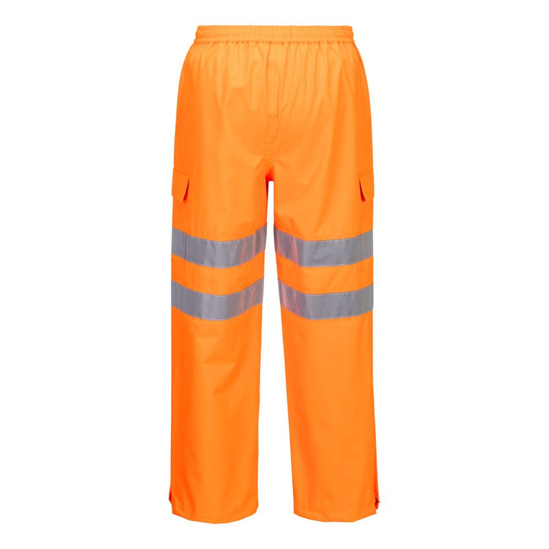 Chargez l'image dans la visionneuse de la galerie, S595 - Pantalon de pluie HV Extreme (3L), Orange, vue de dos # Couleur_Orange
