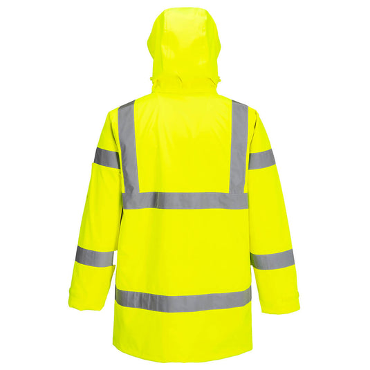 S599 - Veste de pluie Hi-Vis Extreme (3L), Jaune, vue de dos