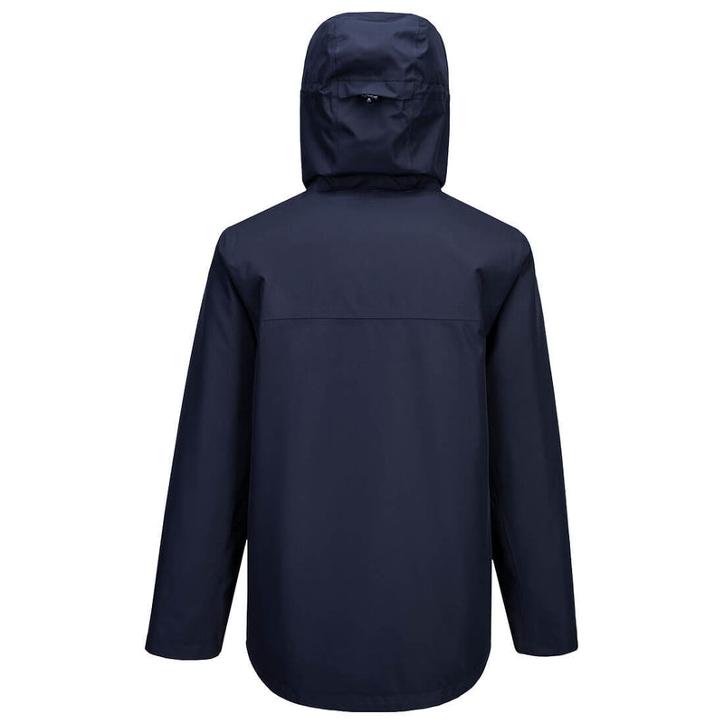 Chargez l'image dans la visionneuse de la galerie, S610 - Veste de pluie Professional, Marine, vue de dos # Couleur_Marine
