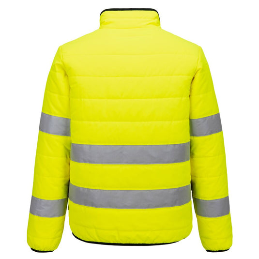 S617 - Veste baffle HV, Jaune/Noir, vue de dos