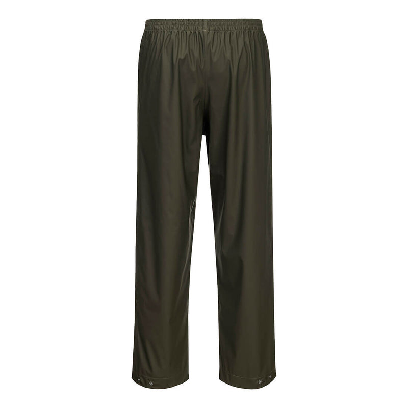 Chargez l'image dans la visionneuse de la galerie, S650 - Pantalon Flexatex Chem, Nuits de forêt, vue de dos # Couleur_Nuits de forêt
