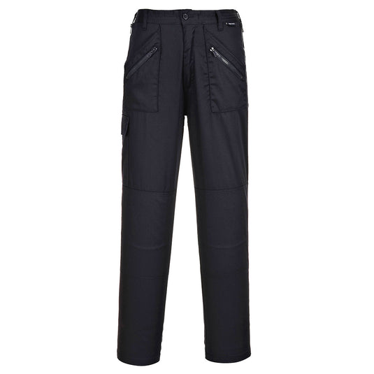 S687 - Pantalon Action femme, Noir