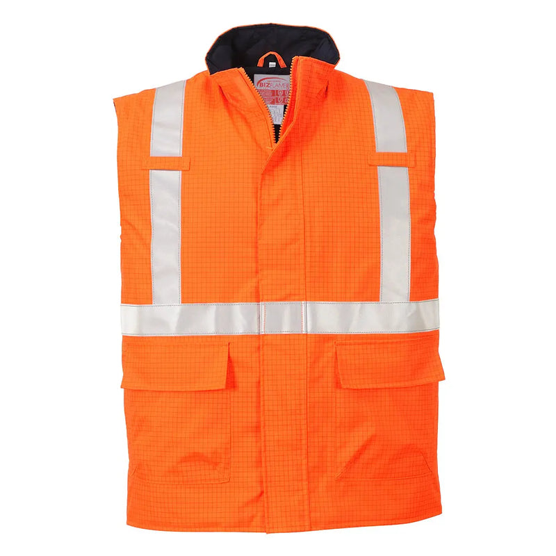 Chargez l'image dans la visionneuse de la galerie, S776 - Bodywarmer Hi-Vis Bizflame antistatique et FR Epi-Protect
