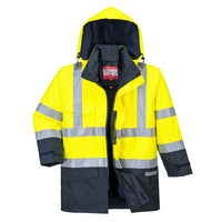Parka haute visibilité multi-risques S779 Bizflame Rain - protection étanche ignifuge