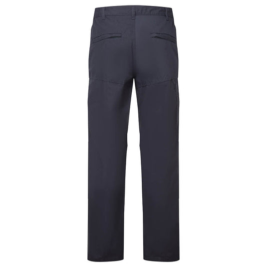 S787 - Pantalon Action traité déperlant, Marine, vue de dos 