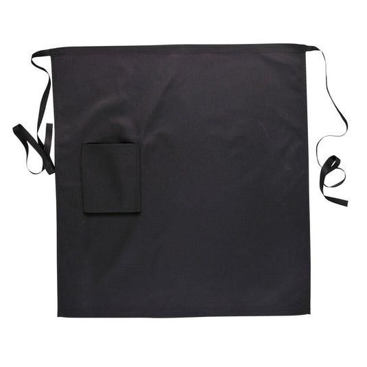 S794 - Tablier Chef avec poche, Noir, vue de dos 