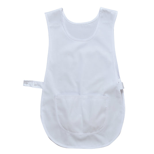 S843 - Chasuble avec poche, Blanc