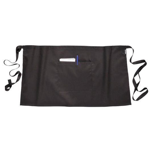 S845 - Tablier de service, Noir, vue de dos 