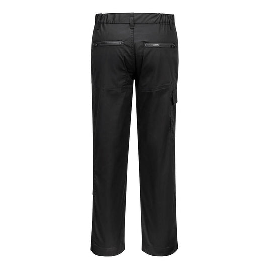 S905 - Pantalon Action Stretch, Noir, vue de dos 