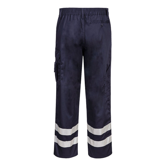 S917 - Pantalon Iona de sécurité, Marine, vue de dos