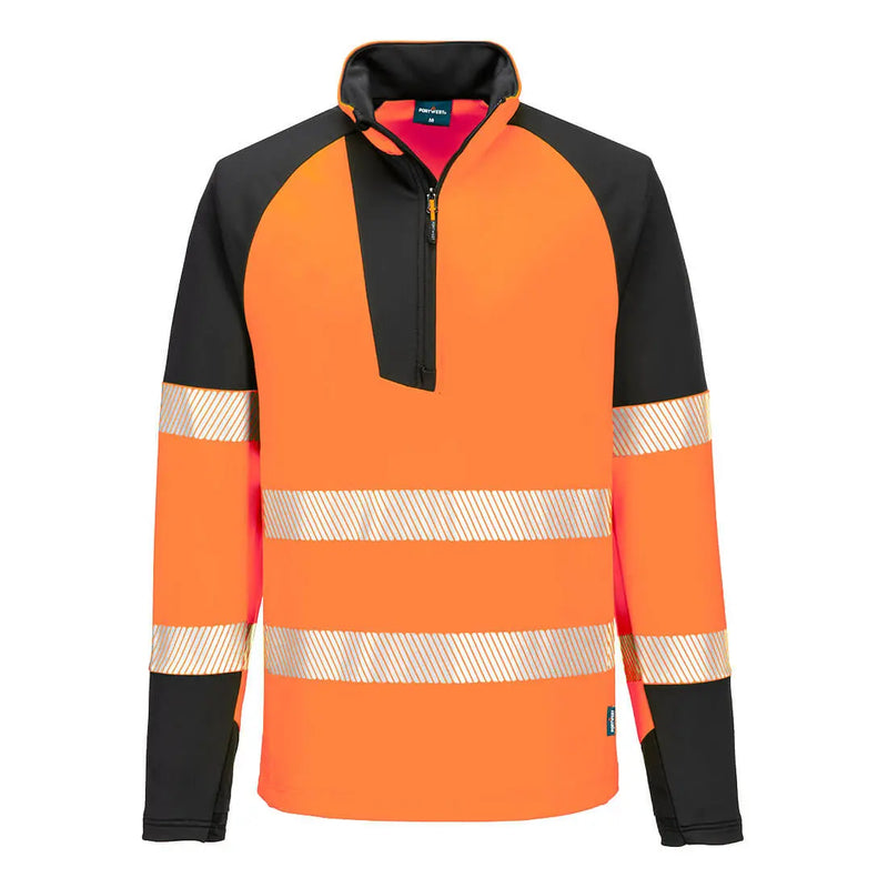 Chargez l'image dans la visionneuse de la galerie, Sweatshirt Haute Visibilité Zippé T172-PW3 - vêtement certifié EN ISO 20471
