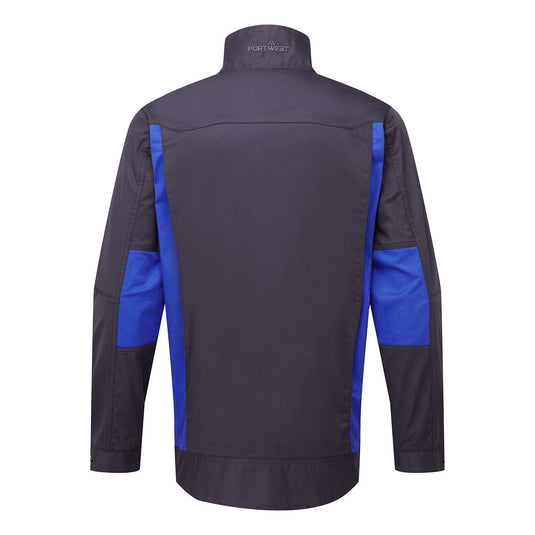 T745-Veste Lavage Industriel WX3, Marine, vue de dos 