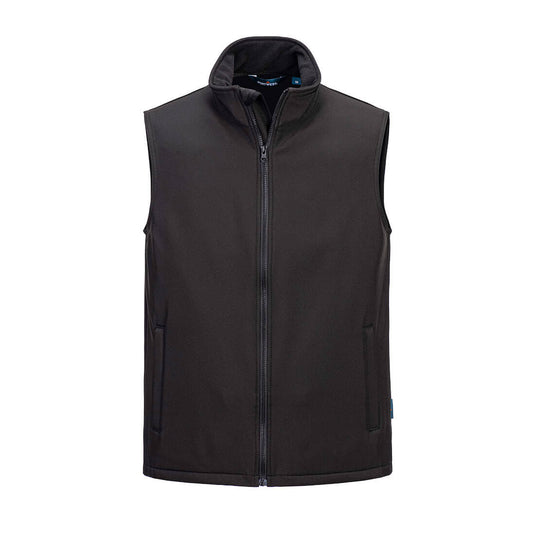 TK22 - Gilet Softshell Print and Promo (2 couches), Noir 
