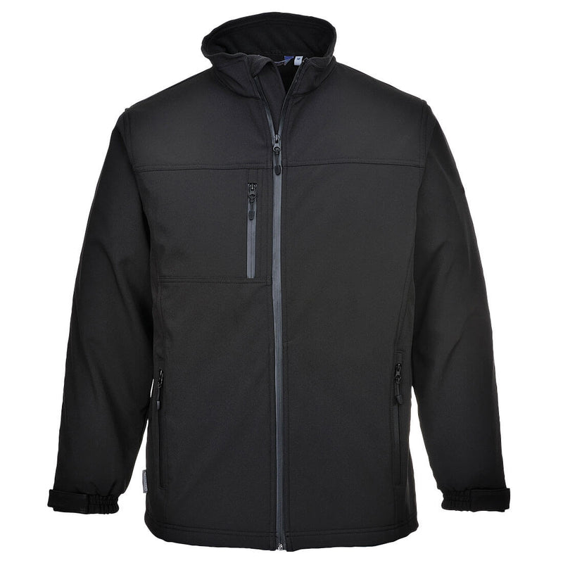 Chargez l'image dans la visionneuse de la galerie, TK50 - Blouson Softshell (3 couches), Noir # Couleur_Noir
