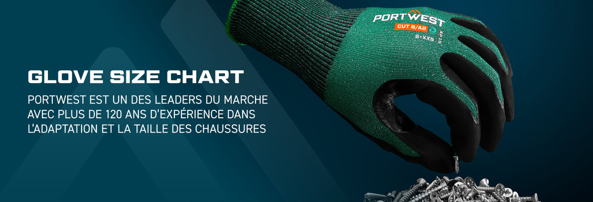 Gant de protection Portwest tenant des vis